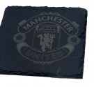 Bordbrikker av skifer med fotball logo thumbnail