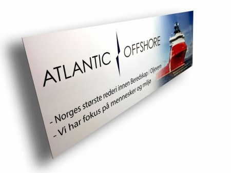 Reklame skilt 100x200cm